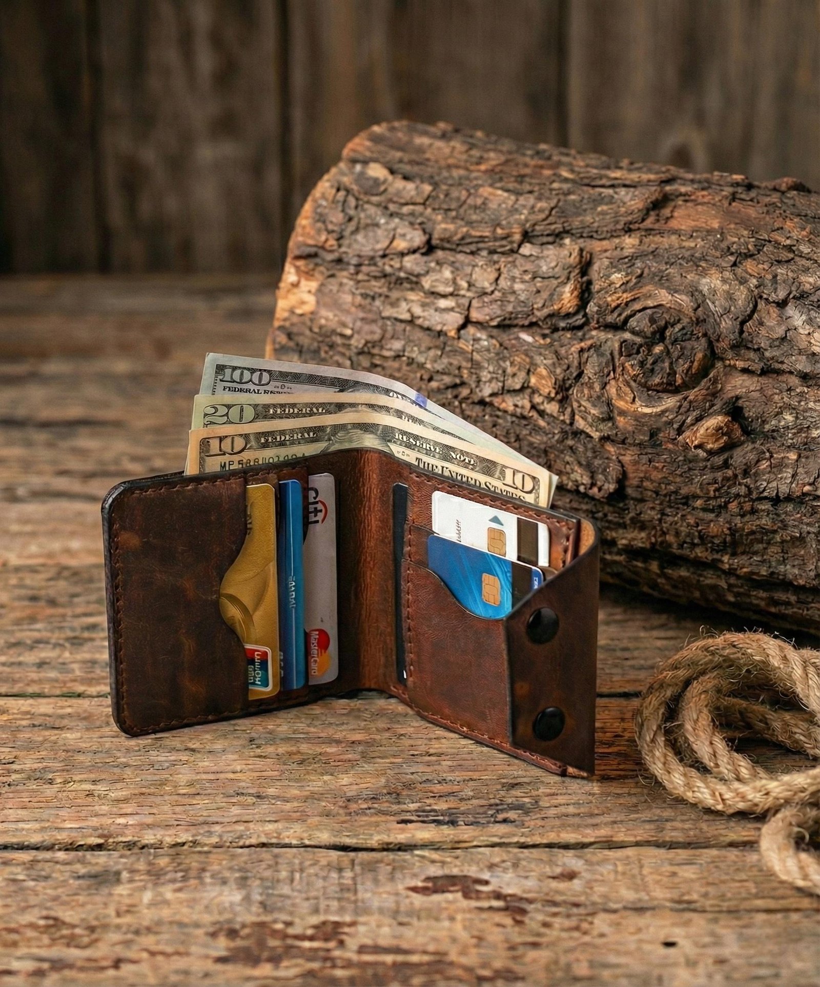 Leather Wallet The Legacy Wallet Men's Leather Wallet - Image 4