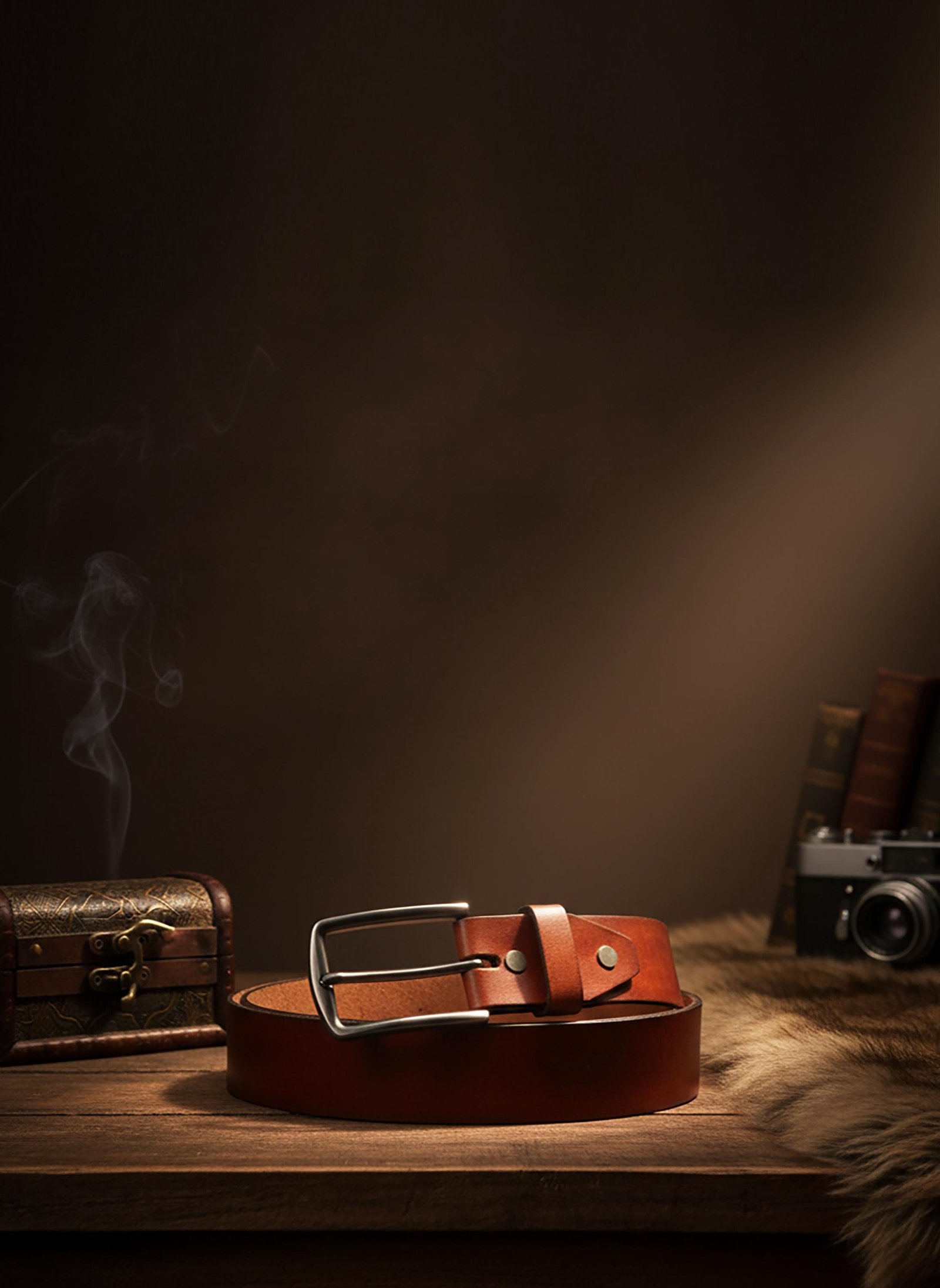 Mens Leather Belt Personalized Leather Belt The Silverwood - Image 3